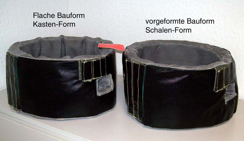 Isoliermanschetten Spritzguss: 2 verschiedene Bauformen